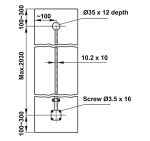 Phụ Kiện định Hình Và Làm Phẳng Cửa Gỗ Hafele Planofit