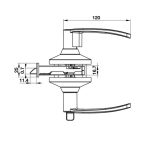 Diy Khóa Tay Nắm Gạt 2 Chức Năng Hafele