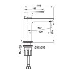 Vòi Trộn Hafele Uni 100