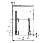 Thùng Rác Hafele Gắn Cánh Viola