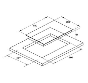 Bếp điện 2 Vùng Nấu Hafele Hc R302d