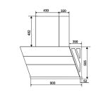 Máy Hút Mùi Gắn Tường Hafele Hc H902wc