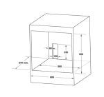 Lò Nướng âm Tủ Hafele 65 Lít Ho 2kt65a, Series 200