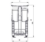 Phụ Kiện Rổ đa Năng Hafele Omero Multi