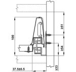 Ray Hộp Hafele Alto Matrix Box, Chiều Cao 135 Mm