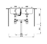 Chậu Inox Hafele Hs20 Ssn2s90l