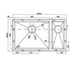 Chậu Inox Hafele Hs21 Ssn2s80p