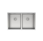 Chậu Bếp Inox Hafele Satin R10 Hs24 Ssn2s 750