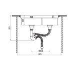 Chậu Inox Hafele Hs21 Ssn2s90 567.94.030