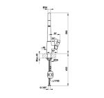 Vòi Bếp Hafele Hydros Ht20 Ch1p241