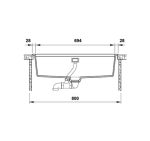 Chậu đá Hafele Hs20 Gen1s80