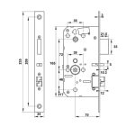 Khóa điện Tử Hafele Dl7600 (không Bao Gồm Pin)