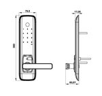 Khóa điện Tử Hafele El7800 Tcs