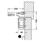 Thiết Bị đóng Tự động Hafele Dcl 15