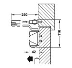 Thiết Bị đóng Tự động Lắp Nổi Hafele Dcl110