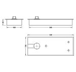 Bản Lề Sàn Có Chức Năng Giữ Cửa Hafele En4